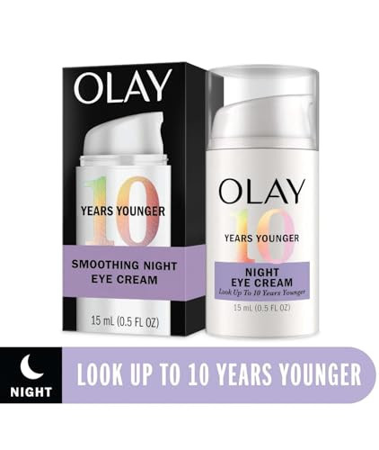 Olay Night Eye Cream For Younger Lookretinol And Niacinamide By