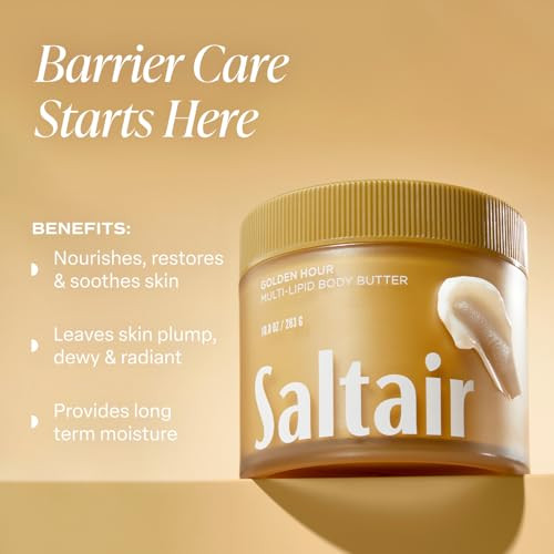 Saltair Golden Hour Glow Duobody Butter And Shimmering Oil2 Piecelightreflecting Radiance And Replenishing Hydration For A Luminouslooking Comfortable Finish