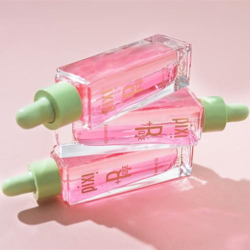 Pixi Beauty plusRose Essence Oiltriphase Nourishing Essence Oilrose Flower Nourishes Skinrevitalize And Prep For Makeup1.00 Fl Oz