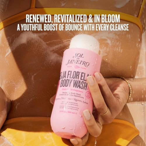 Sol De Janeiro Scent Your Shower Travel Size Quad Benefit Packed Body Wash Discovery Set Brazilian Play Beija Flor Bom Dia Delicia Drench 3 Fl Oz.
