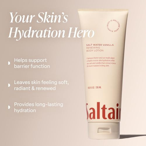 Saltair Salt Water Vanilla Body Care Bundlewash And Lotion Set2 Piececoordinated Formulas For Comfortable Daily Care Easy Layering And A Softfeeling Finish