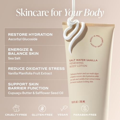 Saltair Salt Water Vanilla Body Care Bundlewash And Lotion Set2 Piececoordinated Formulas For Comfortable Daily Care Easy Layering And A Softfeeling Finish
