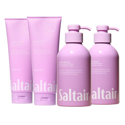 Saltair Island Orchid Body Care Bundlewash And Lotion Set4 Piececoordinated Formulas For Comfortable Daily Care Easy Layering And A Softfeeling Finish