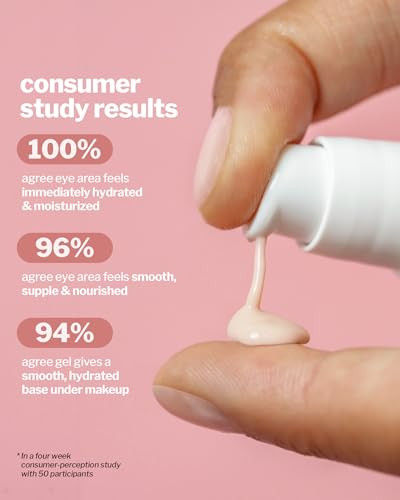 Cocokind Peptide Eye Gel Lightweight And Hydrating Fine Line Treatment To Reduce Wrinkles Made For Sensitive Skin Fragrance Cruelty Vegan .5Oz