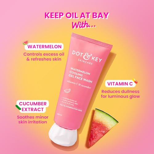 Dot and Key Dot And Key Watermelon Cooling Gel Face Wash 100Ml