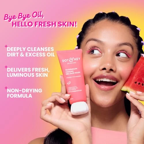 Dot and Key Dot And Key Watermelon Cooling Gel Face Wash 100Ml