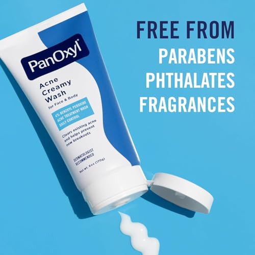 Panoxyl 4 Acne Creamy Wash 4% Benzoyl Peroxide 6 Oz Pack Of 8
