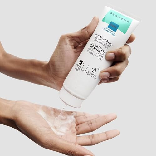 Sephora Collection Clean Skin Gel Cleanser With Prebiotics 4.22 Oz 125 Ml