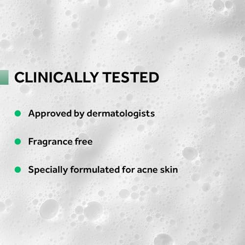No7 Derm Solutions Salicylic Acid Facial Cleanser Exfoliating Face Wash With 2% Salicylic Acid plus 4% Niacinamide Acne Prone Skin Care For Radiant Blemish Skin 6.7 Fl Oz
