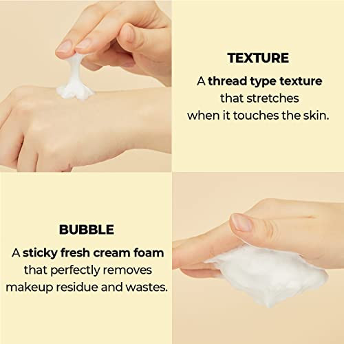 Numbuzin No.2 Cleansing Foamdeep Clean Fresh Cream Cleanserfoam Cleanser Gentle Exfoliation Deep Cleansing Natural Ingredientsblackheads Excess Oil Dead Skin Cells4.05 Fl. Oz.