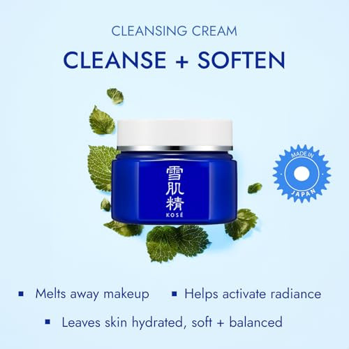 Sekkisei Cleansing Cream Face Wash And Makeup Remover 4.9 Ounce