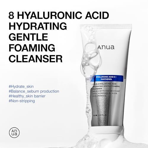 Anua Gentle Double Cleanser Duo Heartleaf Pore Control Cleansing Oil Mild And Hydrating Gentle Foaming Face Wash For Double Cleansing Daily Facial Cleanser Korean Skincare