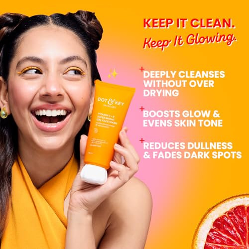 Dot and Key Dot And Key Vitamin C plus E Gel Face Wash Combo 175Gm Each Pack Of 2