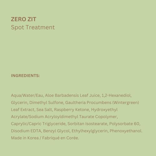 Pixi Beauty Zero Zit 10Mltargeted Blemish Treatmentminimize Future Breakouts With Natural Salicylic Acid0.33 Fl Oz