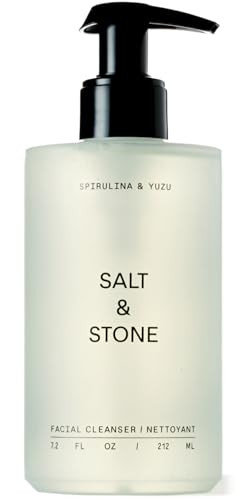 Salt and Stone Salt And Stone Facial Cleanser Gentle Face Wash For Women And Men Vegan 7.2 Ozspirulina And Yuzu Face Wash With Hyaluronic Acid Squalane Gentle For All Skin Types Vegan Parabenfree Phthalatefree