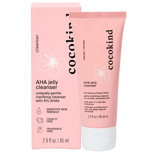 Cocokind Aha Jelly Cleanser Gentle Face Wash And Aha Bha Cleanser With Hyaluronic Acid Exfoliating Face Wash For Oily Skingentle Face Wash And Aha Bha Cleanser With Hyaluronic Acid Exfoliating Face Wash For Oily Skin