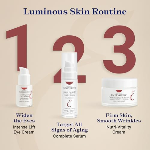 Embryolisse Nutrivitality Antiaging Ceramide Face Cream antiaging Moisturizer Helps Improve Firmness Elasticity And Radiance With Red Maple Extract For Mature And Sensitive Skin 1.69 Fl Oz