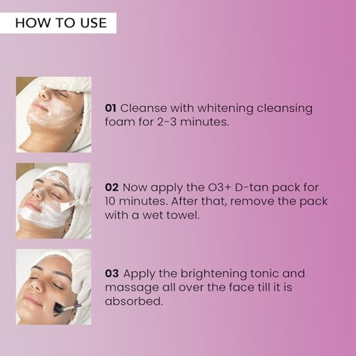 O3plus Bridal Facial Kit For Radiant And Glowing Skin Suitable For All Skin Types Single Use 120G