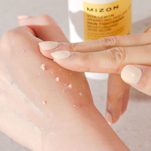 Mizon Vita Lemon Peeling Gel 5.3 Ozlemon Peel Oil And Sparkling Water Skin Tightening Moisturizing Removes Dead Skin Cells Exfoliating Gel