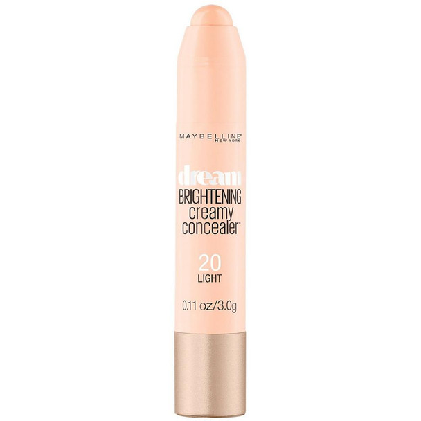 Maybelline Dream Brightening Creamy Concealer, Light 0.11 oz