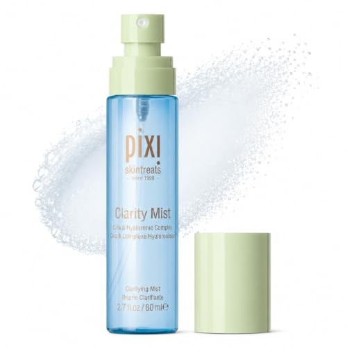 Pixi Beauty Face Mist For Acneprone Skinclarity Mist Clarifying Spray Reduces Breakouts And Excess Oilsmooths Texture With Salicylic Acid And Niacinamidegentle Alcoholfree2.7 Fl Oz