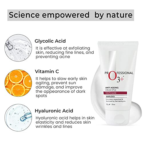 O3plus Dermal Zone Anti Ageing Cream Spf6050Ml