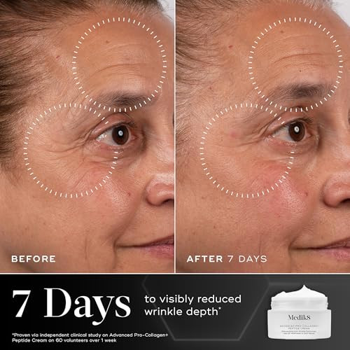 Medik8 Advanced Procollagenplus Peptide Cream Antiwrinkle Moisturizer 1.6 Oznadplus To Support Skin Longevity Peptides To Help With Wrinkles Moisturizes Dry Skin Suitable For Daily Use