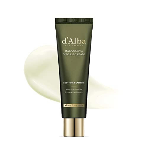 DAlba Piedmont Dalba Piedmont Italian White Truffle Mild Skin Balancing Vegan Cream Hydrating And Gentle Moisturizer Mild Ph Balancing Cream With White Truffles For Sensitive Skin Watery Lightweight Texture
