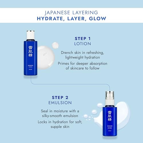 Sekkisei Lotion Liquid Toner And Hydrating Facial Moisturizer 12.1 Ounce