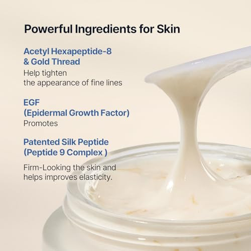 Sungboon Editor Silk Peptide Egf Cream With Copper Peptides Volufiline And Patented Peptide Complex Face Moisturizer For Fine Lines And Dry Skin Firmlooking And Hydration Korean Skin Care 1.69 Fl Oz