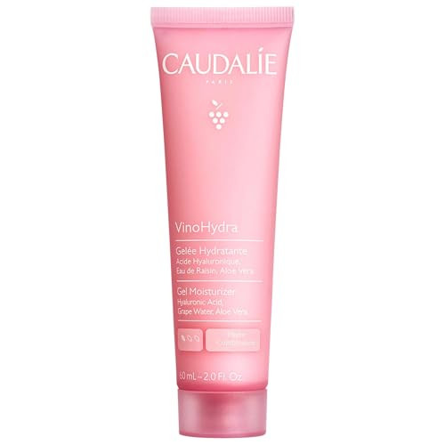 Caudalie Vinohydra Gel Moisturizer With Hyaluronic Acid And Aloe Vera 60 Mllightweight Noncomedogenic Moisturizer With Refreshing Gel Texture Hydrates Leaving Skin Instantly Dewy And Supple.
