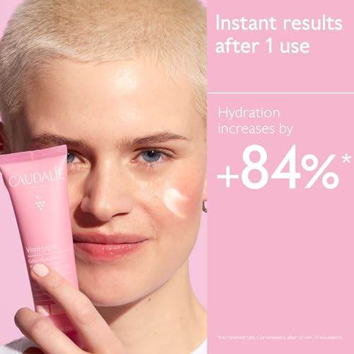 Caudalie Vinohydra Gel Moisturizer With Hyaluronic Acid And Aloe Vera 60 Mllightweight Noncomedogenic Moisturizer With Refreshing Gel Texture Hydrates Leaving Skin Instantly Dewy And Supple.