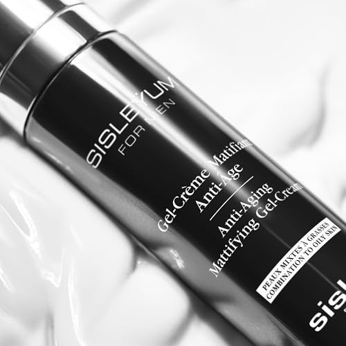 Sisley Paris Sisleyum Antiaging Mattifying Gelcream Smooths Soothes And Mattifies For Combinationtooily Male Skin Non Greasy Non Sticky Light Fragrance With Woody Notes 50 Ml