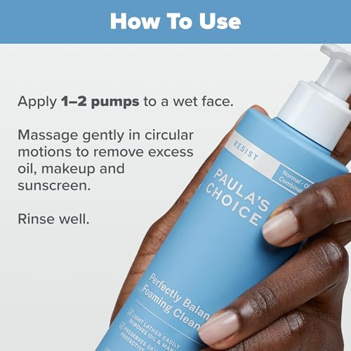 PaulaS Choice Paulas Choice Skin Perfecting 2% Bha Liquid Exfoliant Salicylic Acid Facial Exfoliator For Enlarged Pores And Resist Perfectly Balanced Foaming Facial Cleanser Face Cleanser With Hyaluronic Acid