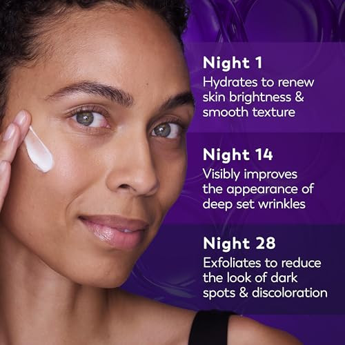 Olay Retinol Night Cream For Womenmaxantiaging Face Mousturizerfragrancefreenon Greasy Antiwrinklesmooth Fine Lineshydrating Skin Care Triple Collagen Creamniacinamide1.7Ozpack Of 2