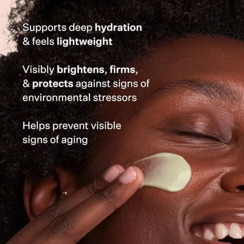 Peach and Lily Peach And Lily Matcha Pudding Antioxidant Cream Face Moisturizer Cream Protect And Hydrate Skin Green Tea Vitamin B3 Niacinamide Self Care Vegan Cruelty Korean Skincare 1.69 Fl Oz