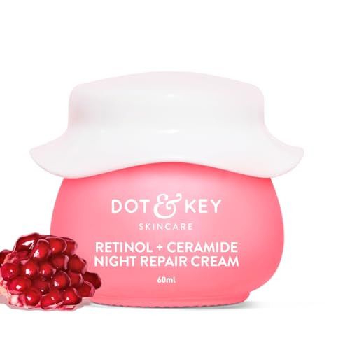 Dot and Key Dot And Key Night Reset Retinol plus Ceramide Night Creamlightweight And Nonsticky Moisturizerfor Men And Womensuitable For All Skin Types60 Ml