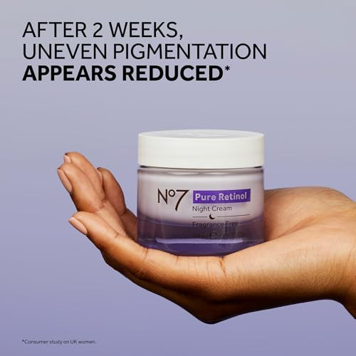 No7 Retinol Favorite Set Skincare Set Includes Retinol Night Repair Cream And Retinol Eye Cream Visibly Smoothes Plumps And Firms Complexion With Collagen Peptides plus Shea Butter 2 Count