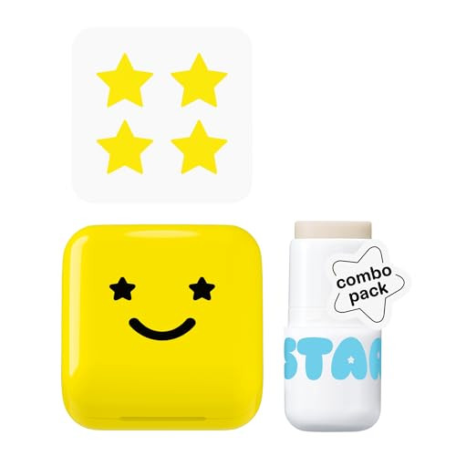 Starface World Starface Hydrostar Big Yellow Compact plus Very Vanilla Balm 0.15 Ozhydrocolloid Patch And Lip Care Bundle Dermatologist Tested Hydrating Moisturizer plus Shea Butter Cocoa Butter And Coconut Oil 32 Ct