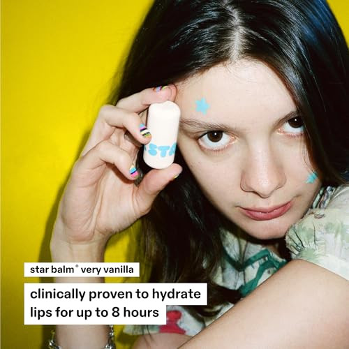 Starface World Starface Hydrostar Big Yellow Compact plus Very Vanilla Balm 0.15 Ozhydrocolloid Patch And Lip Care Bundle Dermatologist Tested Hydrating Moisturizer plus Shea Butter Cocoa Butter And Coconut Oil 32 Ct