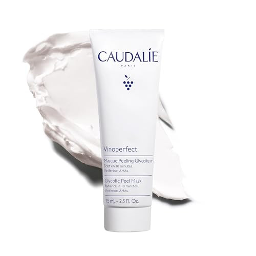 Caudalie Vinoperfect Brightening Glycolic Acid Peel Mask 75 Mlgentle Enzymepeel Mask With Glycolic Acid Visibly Brightening Viniferine And Ahas That Reveals Smooth Evenlooking Skin.