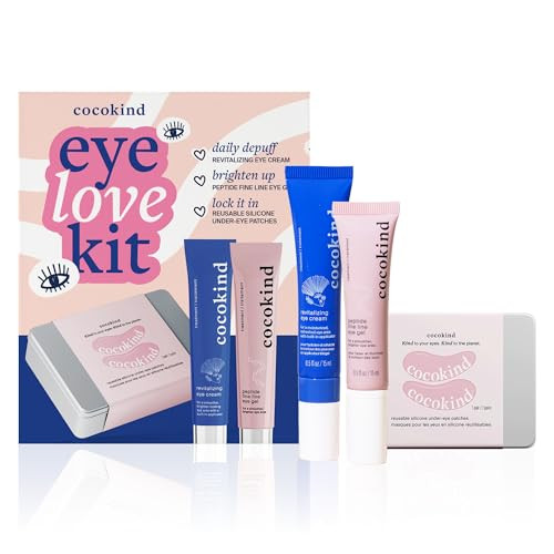 Cocokind Eye Love Kit Firm Skin And Smooth Fine Lines Lock In Hydration Brighten Dark Circles And Remove Under Eye Puffiness