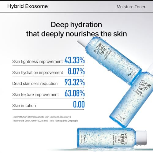 Parnell Squalane Mineral Water Capsule Toner Deep Hydrating And Nourishing Kbeauty Face Essence For Dry Sensitive Skin 6.76 Fl. Oz 200Ml