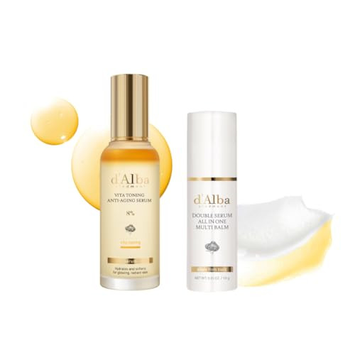 DAlba Piedmont Dalba Piedmont Vita Toning Antiaging 8% Spray Serum plus White Truffle Double Serum Allinone Multi Balm 70 Ml 2.37 Fl Oz