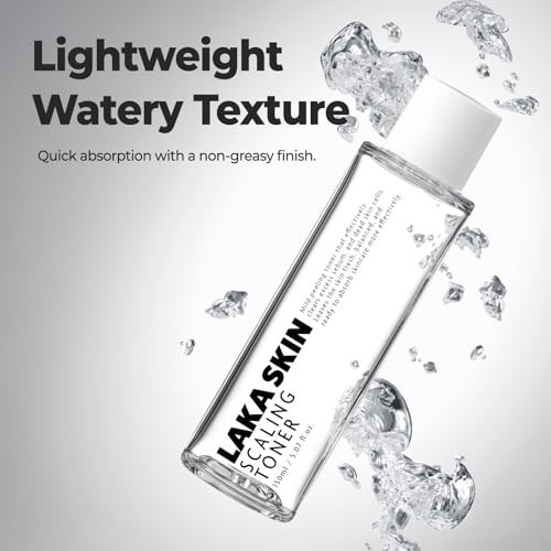 Laka Skin Care Scaling Toner Mild Peeling For Face Pdrn Soothing Dead Skin Cells Hyaluronic Acid Aha Pha Korean Skin Care 150Ml 5.07 Fl.Oz