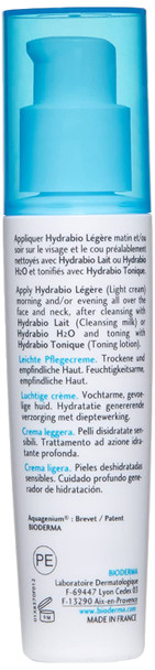 Bioderma Hydrabio Legere Cream for Dehydrated and Sensitive Skins