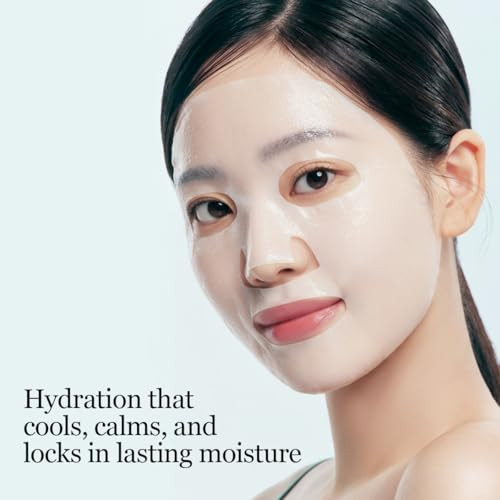 Round Lab 1025 Water Gel Hydration Mask10Eahydration Locking Cooling Rejuvenating Easy Layering Unscented For Sensitive Skin 10Eahydrating Facial Mask Cooling Relief Rejuvenating Deep Moisturizing Fragrancefree For Sensitive Skin Korean Skin Care