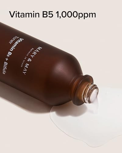 MaryandMay Maryandmay Bifida plus Vitamin B5 Microbiome Essence Toner korean Essence Toner With 30000Ppm Bifida Ferment Panthenol B5 Niacinamide And Adenosine For Barrier Support And Dewy Skin 4.06 Fl Oz