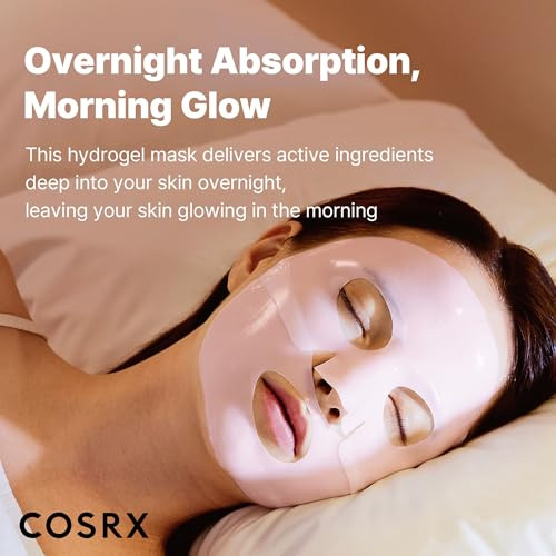 Cosrx The Peptide Collagen Lifting Glow Hydrogel Face Masks Skincare 1 Ea Collagen Face Mask Travel Essentials Overnight Face Mask Korean Skincare