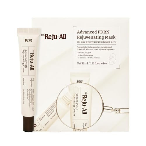 Dr.RejuAll Dr.Rejuall Pdrn Allday Glow Duo Advanced Pdrn Rejuvenating Cream plus Advanced Pdrn Rejuvenating Mask Face Moisturizer And Facial Mask For Hydration And Plumping Korean Skin Care Daily Routine